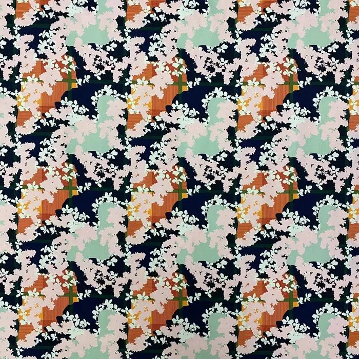 اسپینڈیکس کے ساتھ ڈیجیٹل پرنٹنگ ڈبل لیئر فیبرک