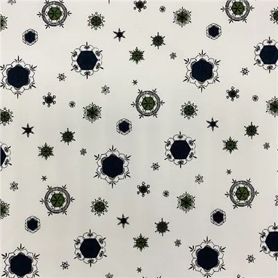 ڈیجیٹل پرنٹ شدہ لائکرا اسٹریچ ساٹن فیبرک