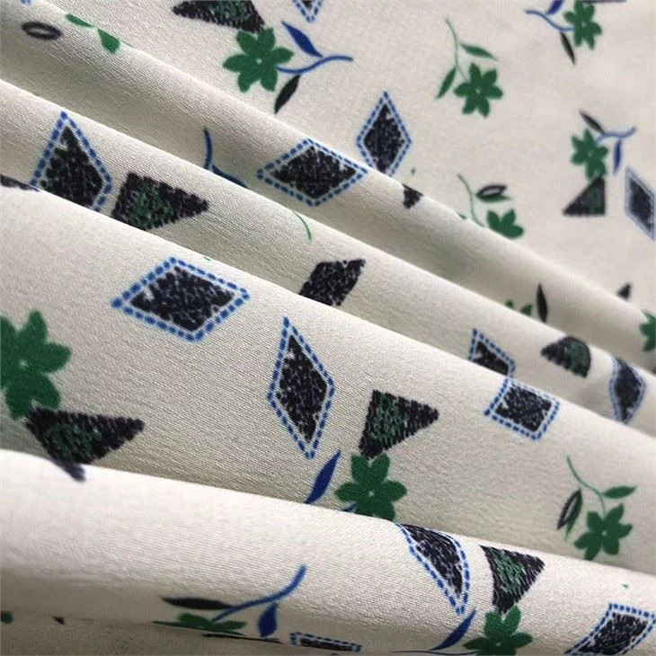 100%P Florets Fabric manufacturers